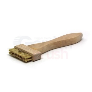 Applicator Brush with 2 x 12 Hog Bristle and Wood Handle 